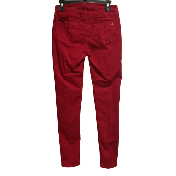 Rag & Bone Jean For Intermix Legging Skinny Jean Red - Picture 2 of 12